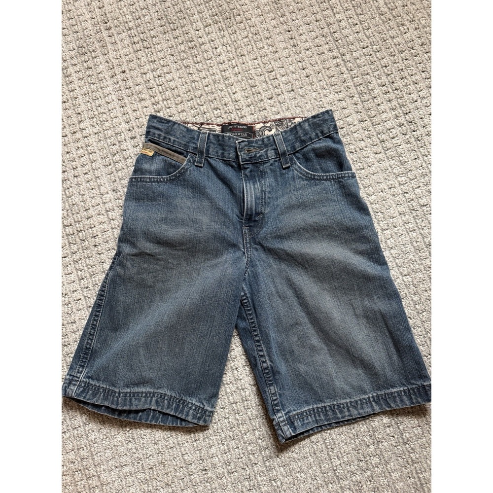 Boys Levi Strauss Jean Shorts Size 10